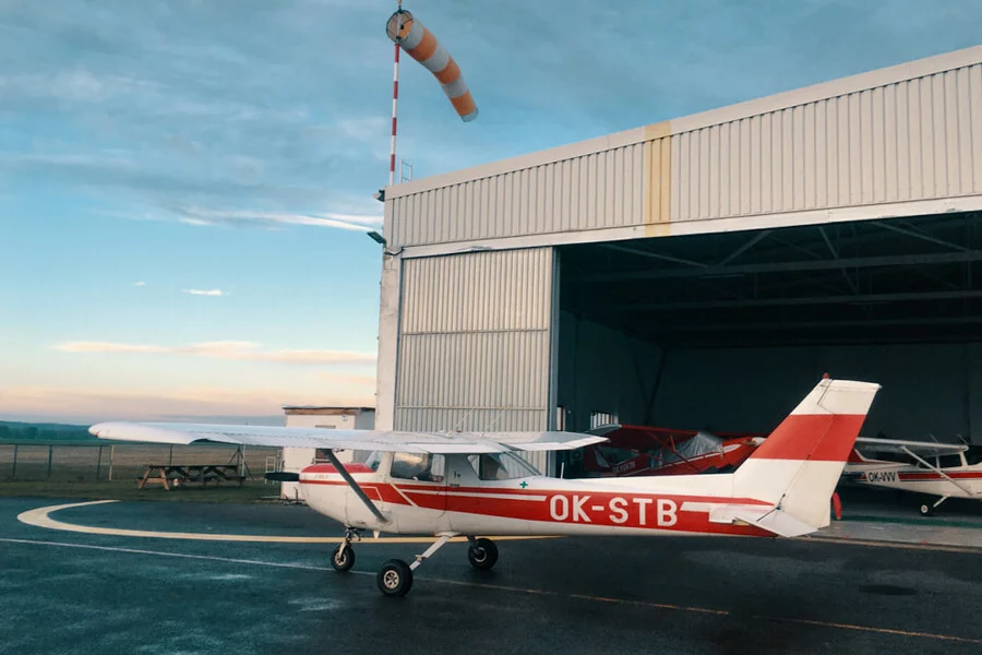 Fotolet s letadlem Cessna 152 pro 1 v Roudnici nad Labem